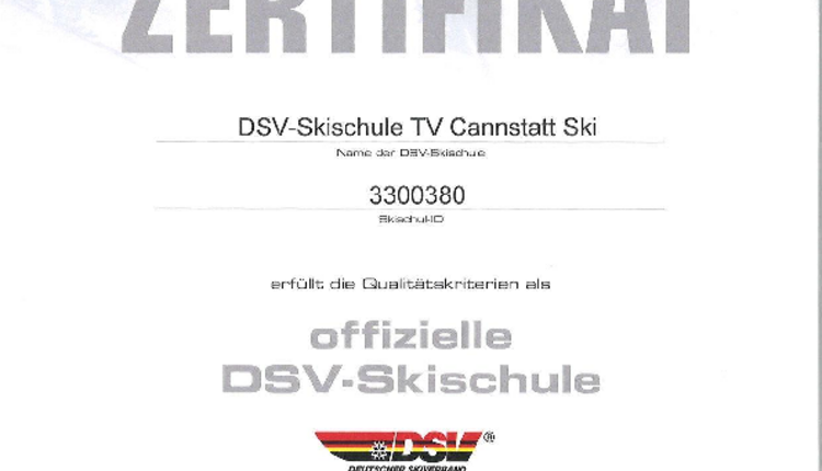 Wir sind erneut DSV-Skischule!