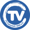 Blaues Logo des TV Cannstatt 1846 e.V. mit einem großen, weißen C, das die Buchstaben TV umrahmt. Innerhalb des weißen C steht der Text 'TV Cannstatt 1846 e.V.' in Blau.