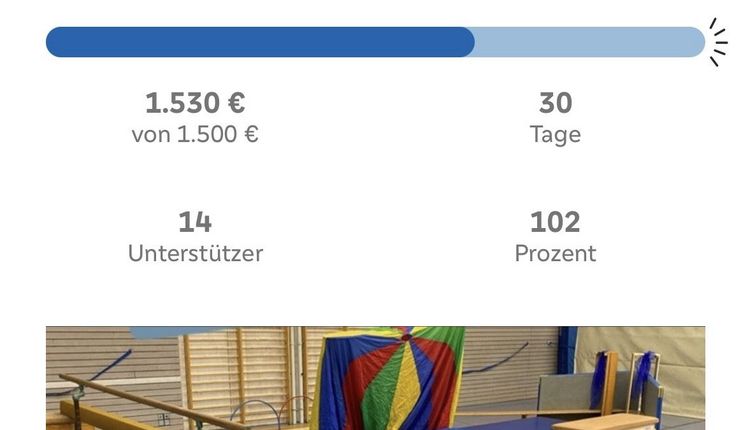 Crowdfunding-Erfolg: Neues Sportmaterial für die Kindersportschule move