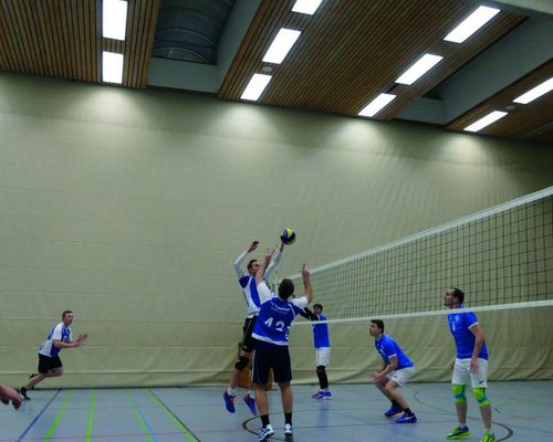 TV Cannstatt Volleyball-Herren 1 in der Endrunde des Bezirkspokals Ost