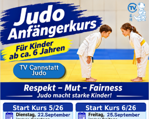 Judo Anfängerkurse 2026/2027