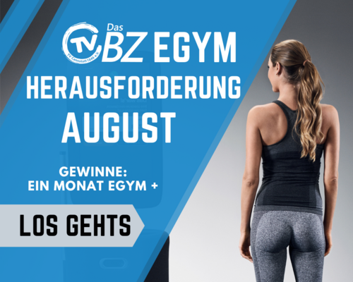 EGYM Herausforderung August 2024