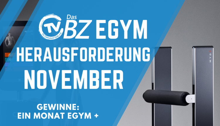 EGYM Herausforderung November 2024