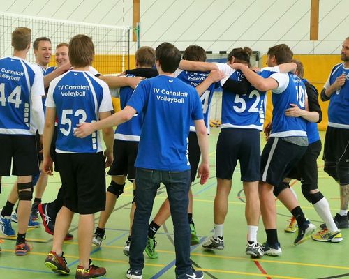 Zweiter Platz im VLW-Bezirkspokalfinale-Ost für die Herren 1 des TV Cannstatt-Volleyball