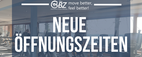 Ab Februar: Neue Öffnungszeiten im Bewegungszentrum & Sauna