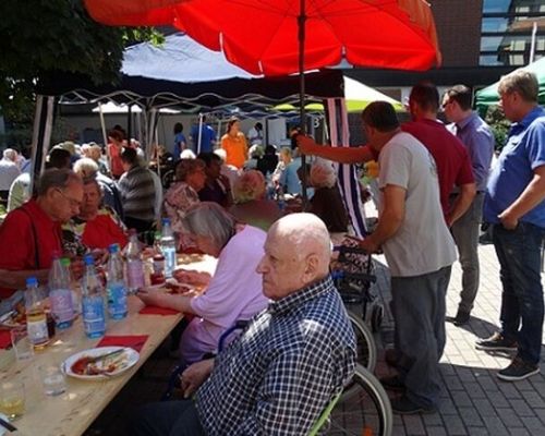Sommerfest im Pflegezentrum Stgt.-Münster
