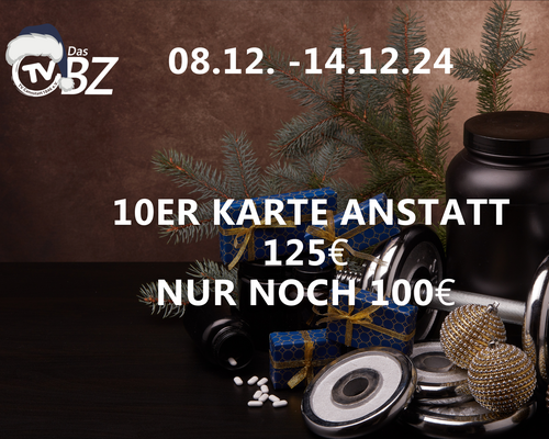 10er-Karten-Aktion: Spare 25€