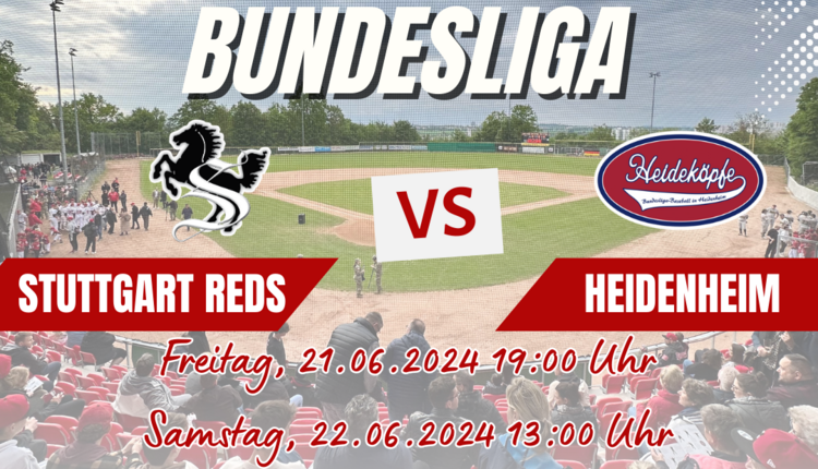 Stuttgart Reds vs. Heidenheim Heideköpfe (Wochenende-Special)